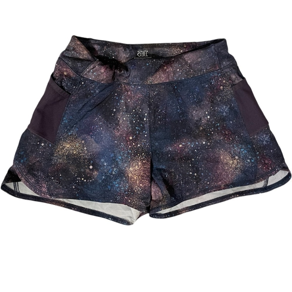 ATHLETA GIRL PRINTED RECORD BREAKER 3" SHORT
